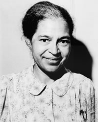 Rosa Parks passes