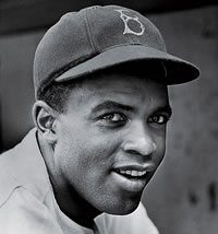 Jackie Robinson integrates baseball  