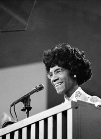 First black woman elected US Congress