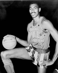 Wilt Chamberlain hits 30000