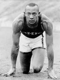 Jesse Owens 4 Olympic Gold