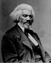 Frederick Douglass escapes slavery