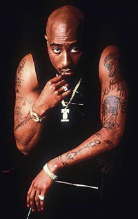 Tupac Shakur shot